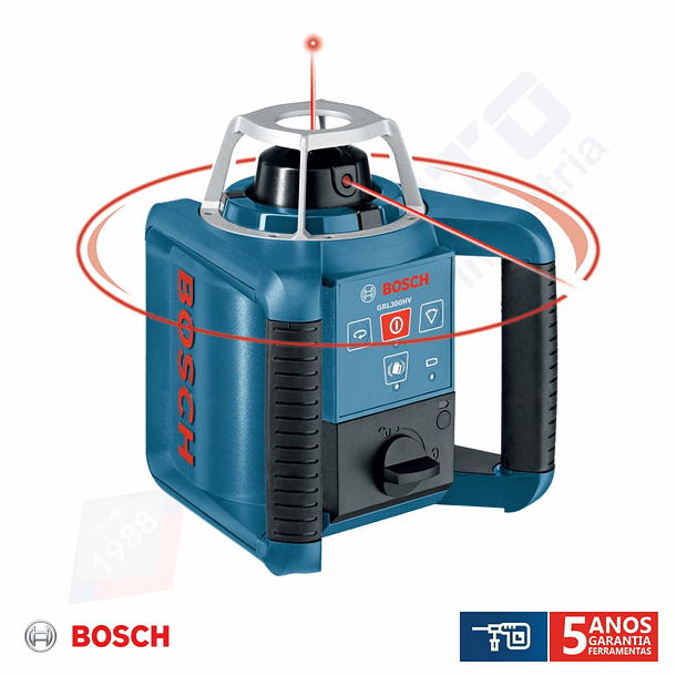 Nivel Laser Rotativo GRL 300 HV Set Completo BOSCH 3