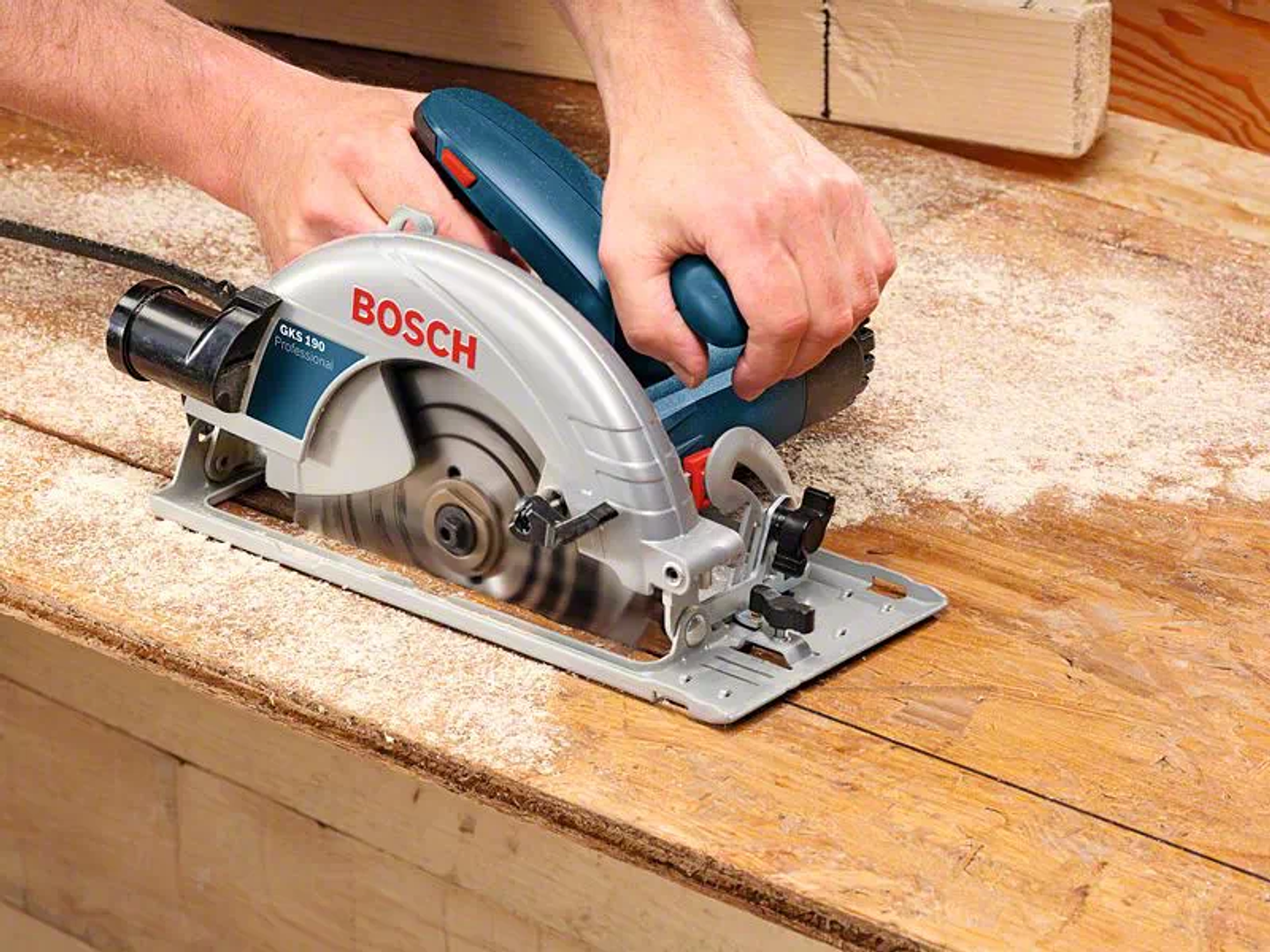 Serra circular manual GKS 190 BOSCH 4