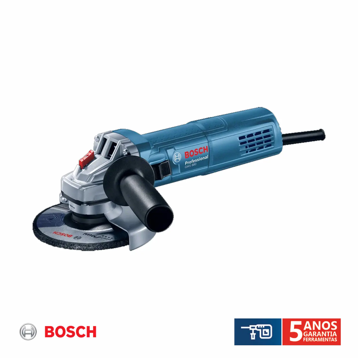 Rebarbadora pequena GWS 880 BOSCH 2