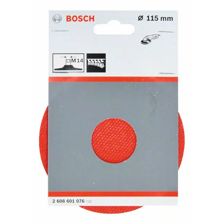 Base fixação velcro para rebarbadoras pequenas BOSCH 1