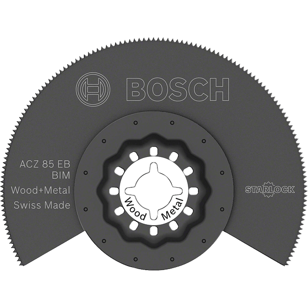 Lâmina de serra de segmentos BIM ACZ 85 EB Madeira e Metal BOSCH 1