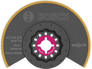 Lâmina de serra de segmentos BIM-TiN ACZ 85 EIB Multimaterial BOSCH