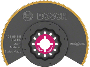 Lâmina de serra de segmentos BIM-TiN ACZ 85 EIB Multimaterial BOSCH