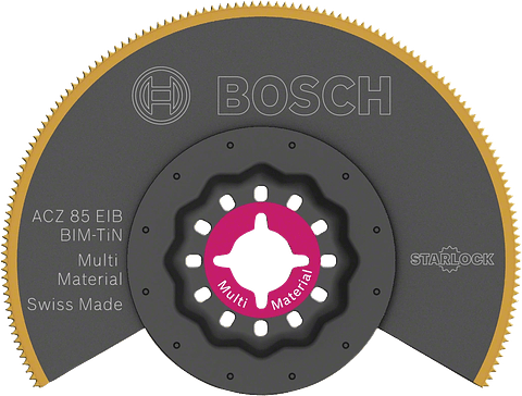 Lâmina de serra de segmentos BIM-TiN ACZ 85 EIB Multimaterial BOSCH