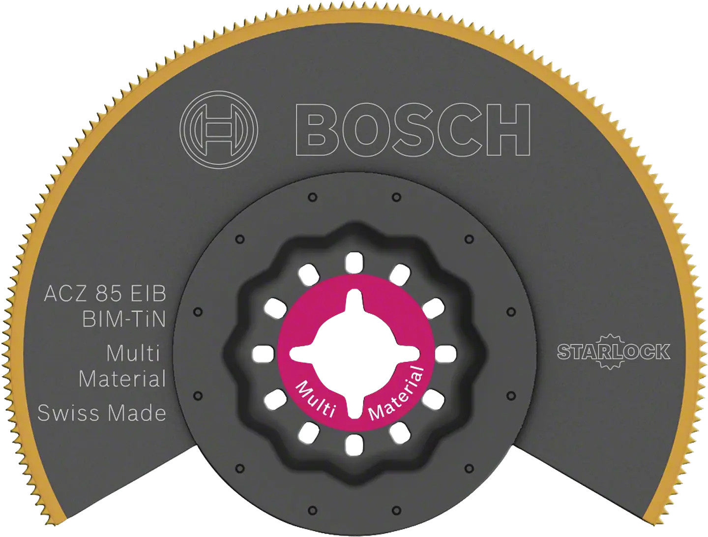 Lâmina de serra de segmentos BIM-TiN ACZ 85 EIB Multimaterial BOSCH 1
