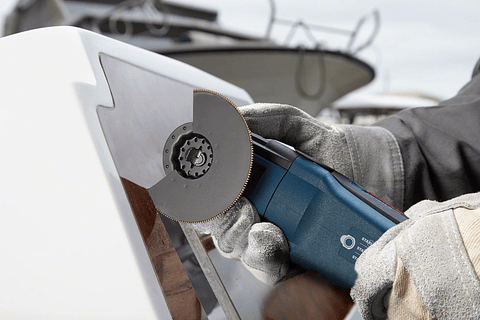 Lâmina de serra de segmentos BIM-TiN ACZ 85 EIB Multimaterial BOSCH