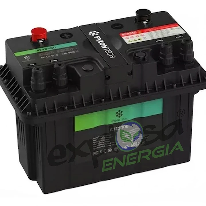 Batería de Litio Pylontech RT12100G31 12V 100Ah LFP (IP67, Comunicación y Calefacción) 1