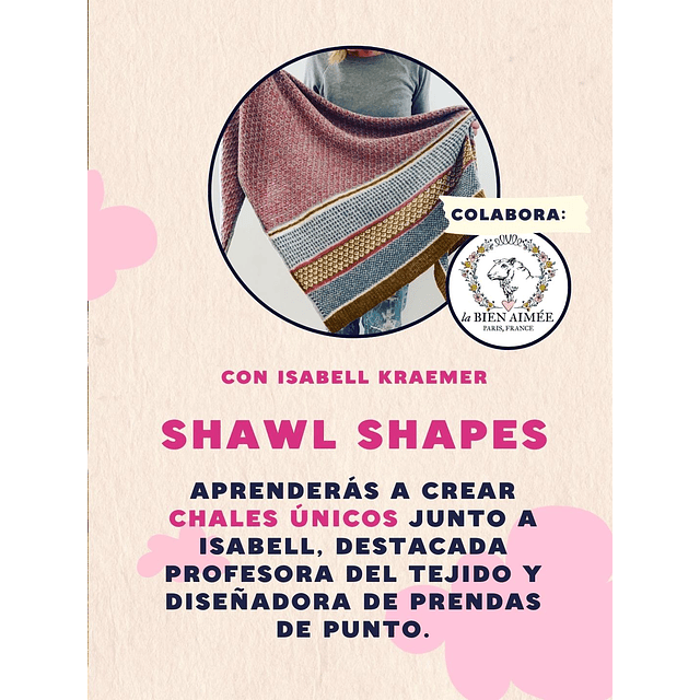ISABELL KRAEMER -  Shawl shapes (Formas de chales)