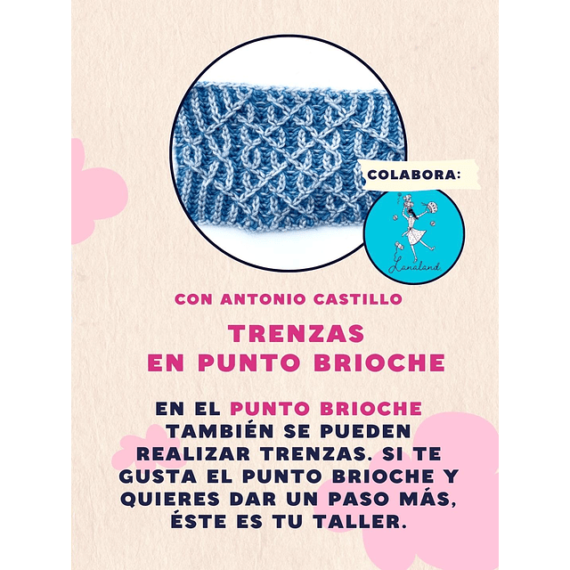 BEAGLE KNITS - Trenzas en Punto Brioche