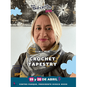 Crochet Tapestry - Sara Candia @lali.teje