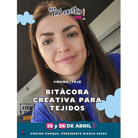 Bitácora Creativa para Tejidos - Claudia Muñoz @muna_teje