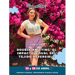 Double Knitting: el impacto visual del tejido reversible - Kamill Osorio @kamill.knit