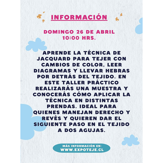 Jacquard Inicial - Jandi Gardiazabal @jandi_gardiazabal