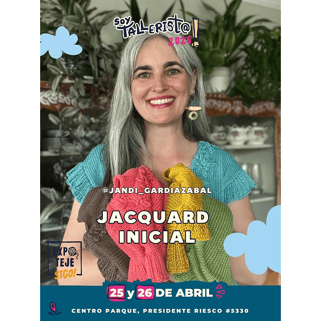 Jacquard Inicial - Jandi Gardiazabal @jandi_gardiazabal