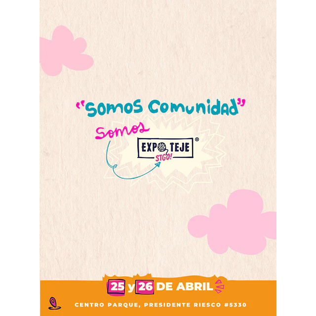 TEJE CON ISABELL EL DISEÑO EXCLUSIVO PARA EXPO TEJE STGO 2026 - CHAL CLEOME POR ISABELL KRAEMER 