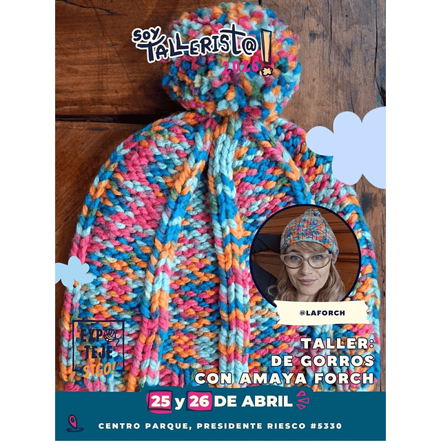 TALLER DE GORROS CON AMAYA FORCH