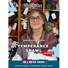 TEMPERANCE SHAWL - Gabriella Calderini. 