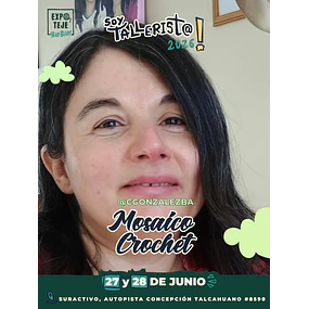 Mosaico Crochet - Claudia Gonzalez @cgonzalezba