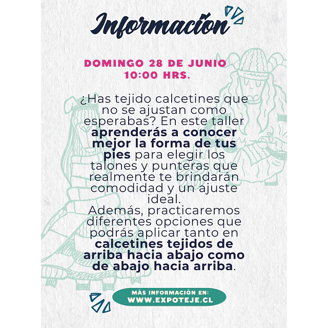 Calcetines a tu medida  - Paulina Castell @tejer.latrama