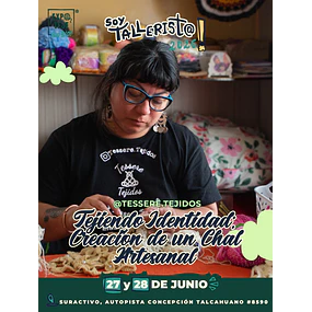 Tejiendo Identidad: Creación de un Chal Artesanal - Angela Castro @tessere.tejidos