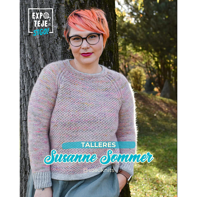Brioche con torsión reversible - Susanne Sommer @sosuknits 