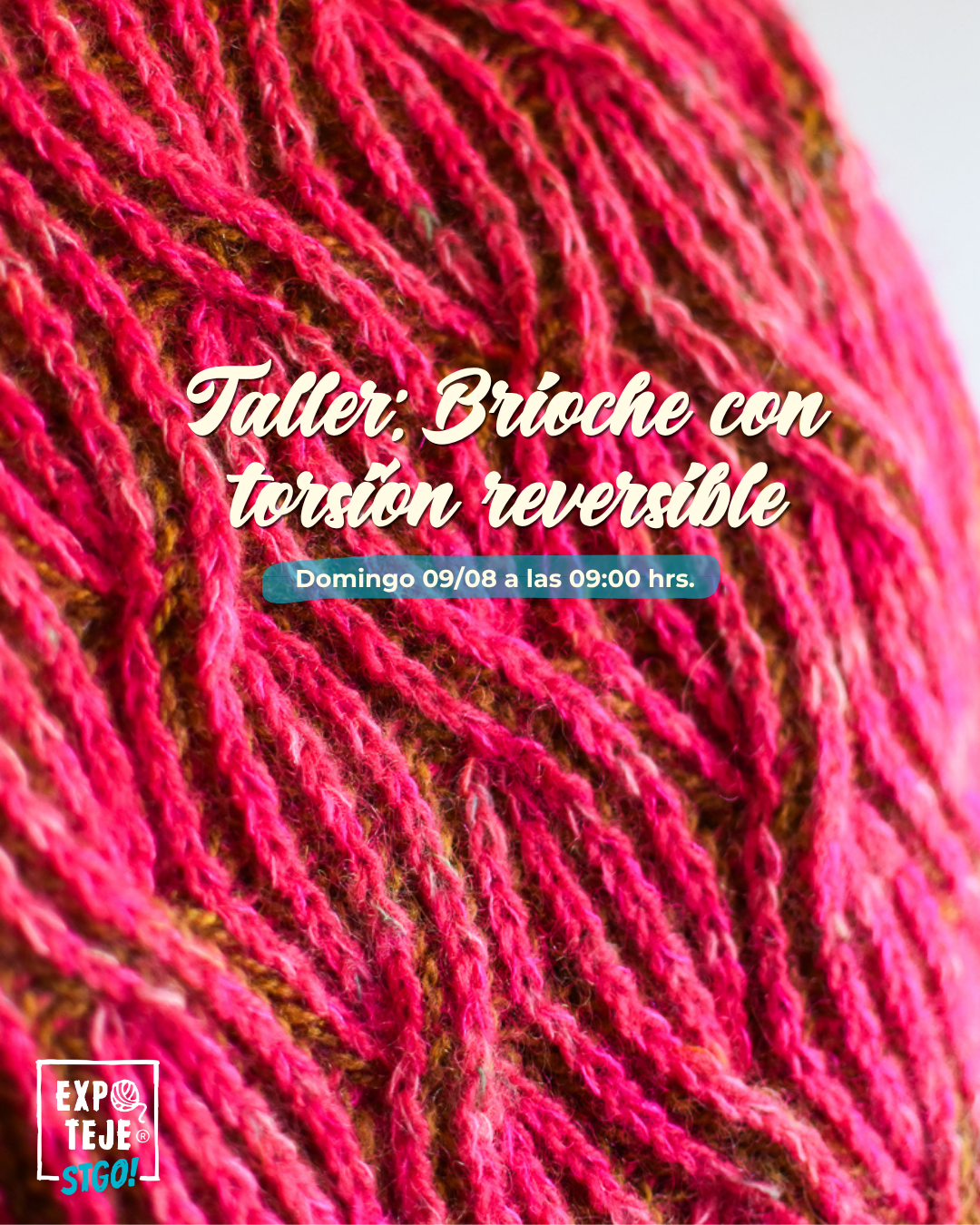 Brioche con torsión reversible - Susanne Sommer @sosuknits