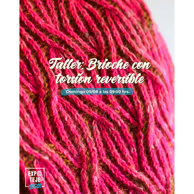 Brioche con torsión reversible - Susanne Sommer @sosuknits 