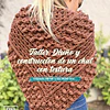Diseño y construcción de un chal con textura - Stefi Béllico @aleli.decocrochet 