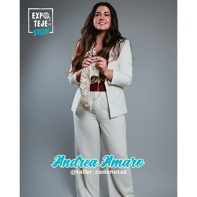 Crochet tunecino inicial   - Andrea Amaro @taller_cadenetas