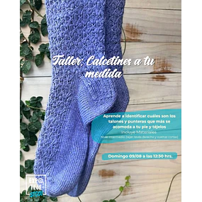 Calcetines a tu medida  - Paulina Castell @tejer.latrama