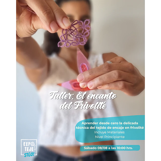 El encanto del Frivolité  - Rocio prieto @linajepenelope
