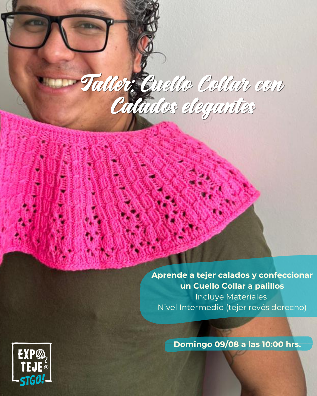 Cuello Collar con Calados Elegantes  - Winelvi Troconis @winelvi
