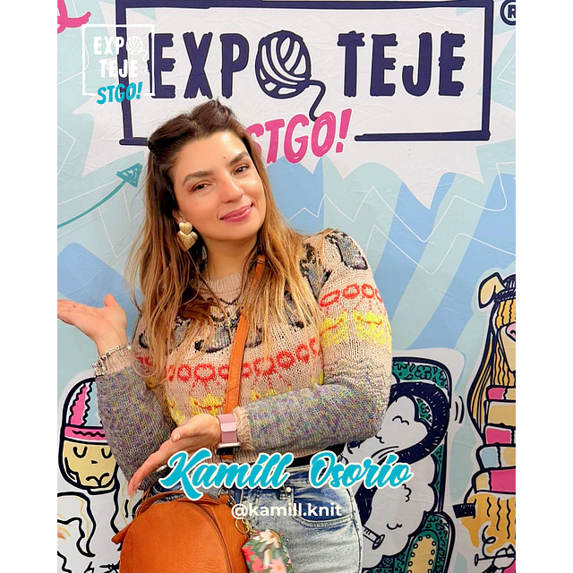 Double Knitting en Plano: Jacquard reversible, texturas y formas  - Kamill Osorio @Kamill.knit