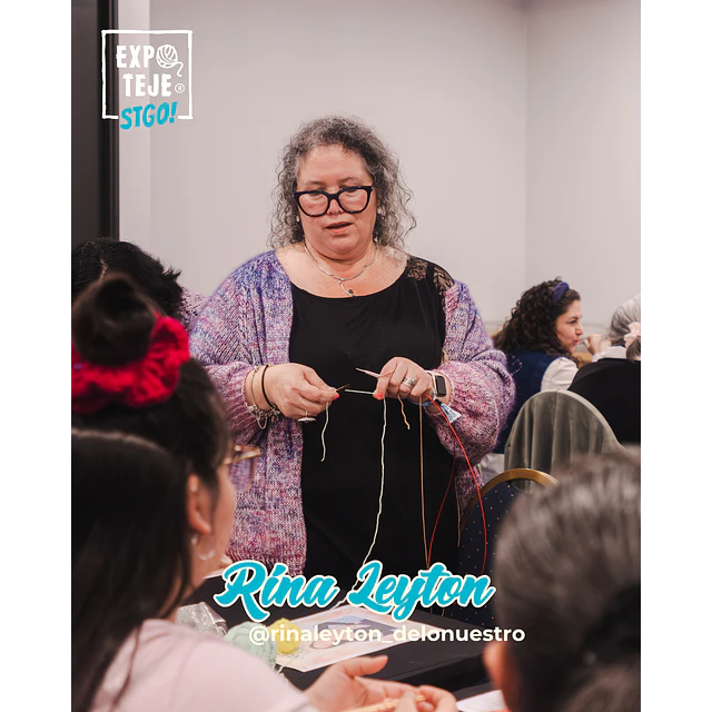 Dominando el stranded knitting o Colorwork   - Rina Leyton @rinaleyton_delonuestro