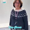 Chal con Flores - Vero Gómez  @lanas_opal  @verogomez.tejido