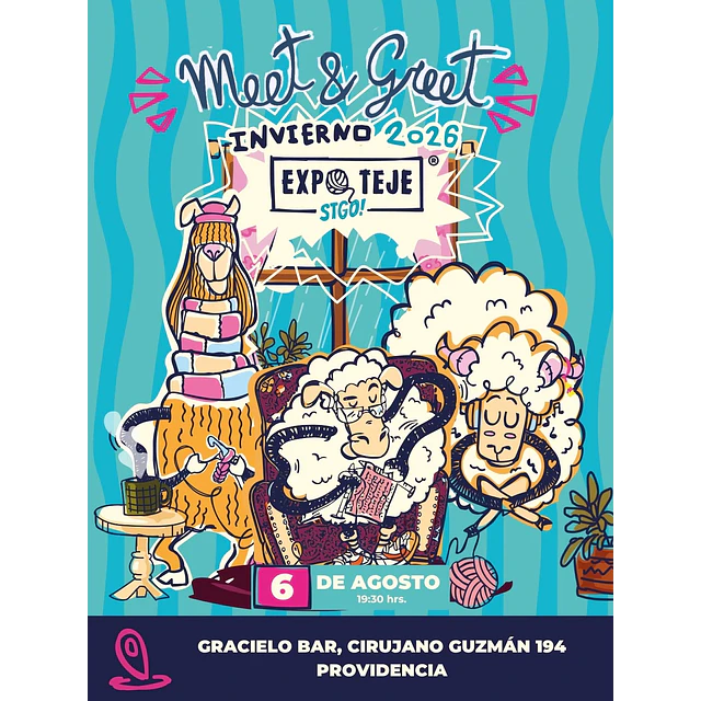 MEET AND GREET EXPO TEJE Invierno, El carrete Tejeril