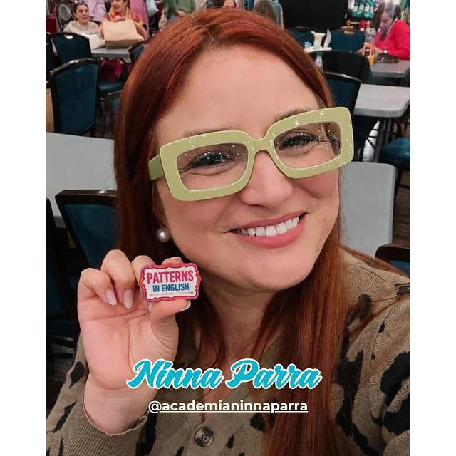 Iniciación a los patrones en Inglés - Ninna Parra @academianinnaparra   - GRATUITO