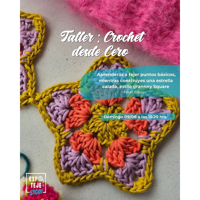 Crochet desde Cero - Estrella a Crochet - Javiera Hook @javi.hook - GRATUITO