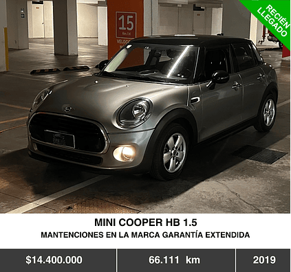 MINI COOPER HB 1.5 2019