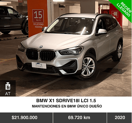BMW X1 SDRIVE18I LCI 1.5 2020