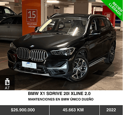 BMW X1 SDRIVE 20I XLINE 2.0 2022
