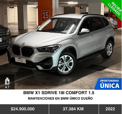 BMW X1 SDRIVE 18I COMFORT 1.5 2022