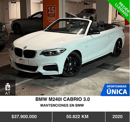 BMW M240I CABRIO 3.0 2020