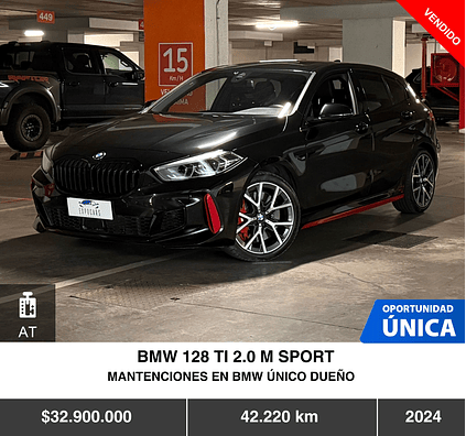 BMW 128 TI 2.0 M SPORT 2024