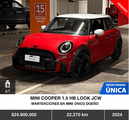 MINI COOPER 1.5 HB LOOK JCW 2024