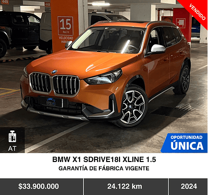  BMW X1 SDRIVE18I XLINE 1.5 2024