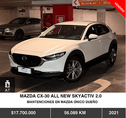 MAZDA CX-30 ALL NEW SKYACTIV 2.0 2021