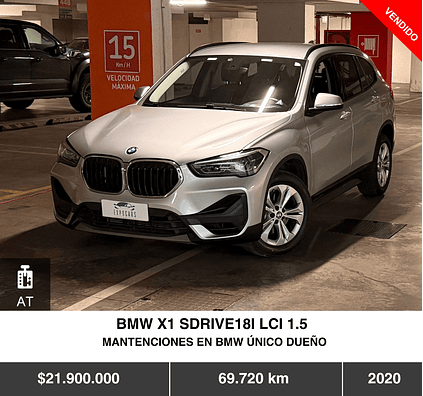 BMW X1 SDRIVE18I LCI 1.5 2020