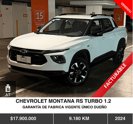 CHEVROLET MONTANA RS TURBO 1.2 2024
