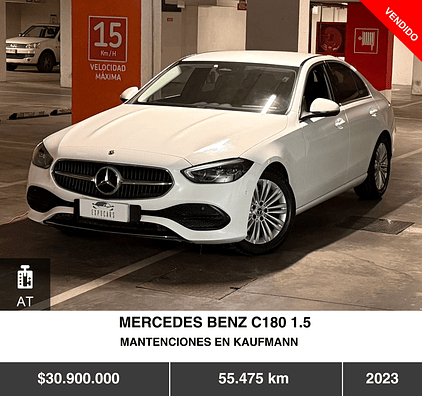 MERCEDES BENZ C180 1.5 2023